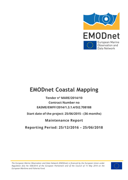 Emodnet Coastal Mapping