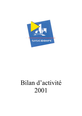 Bilan D'activité 2001