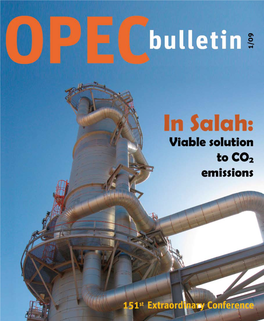 January 2009 Edition of the OPEC Bulletin