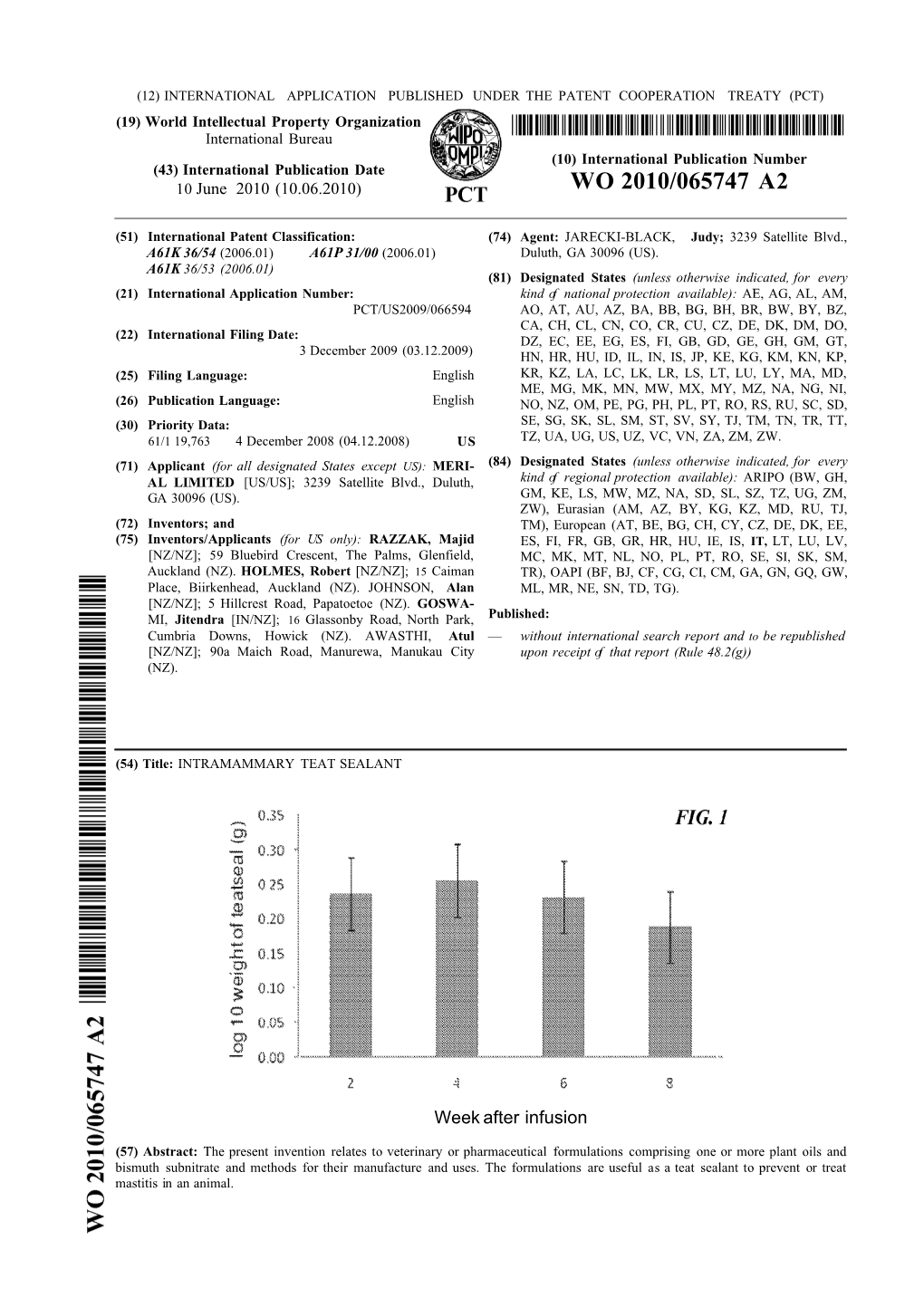 Wo 2010/065747 A2