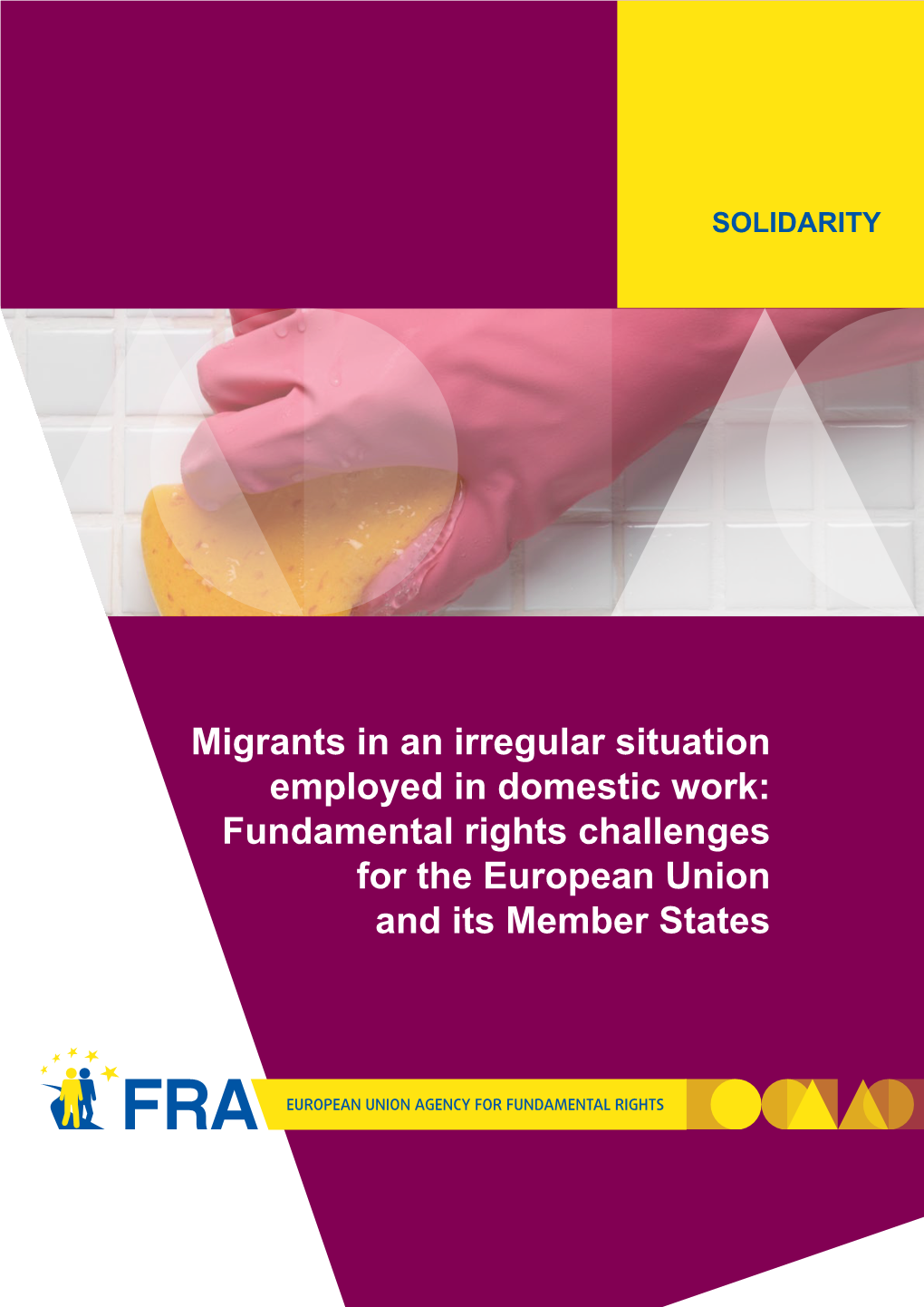 Migrants in an Irregular Situation Employed in Domestic Work: Fundamental Rights Challenges for the European Union and Its Member States