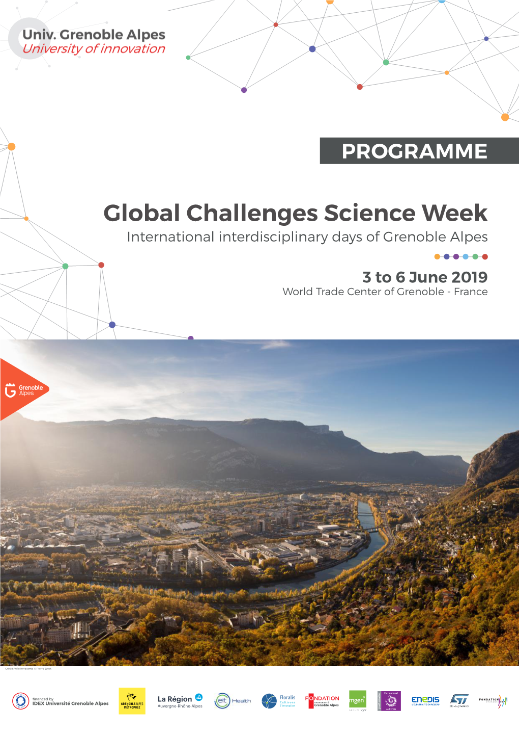 Global Challenges Science Week International Interdisciplinary Days of Grenoble Alpes