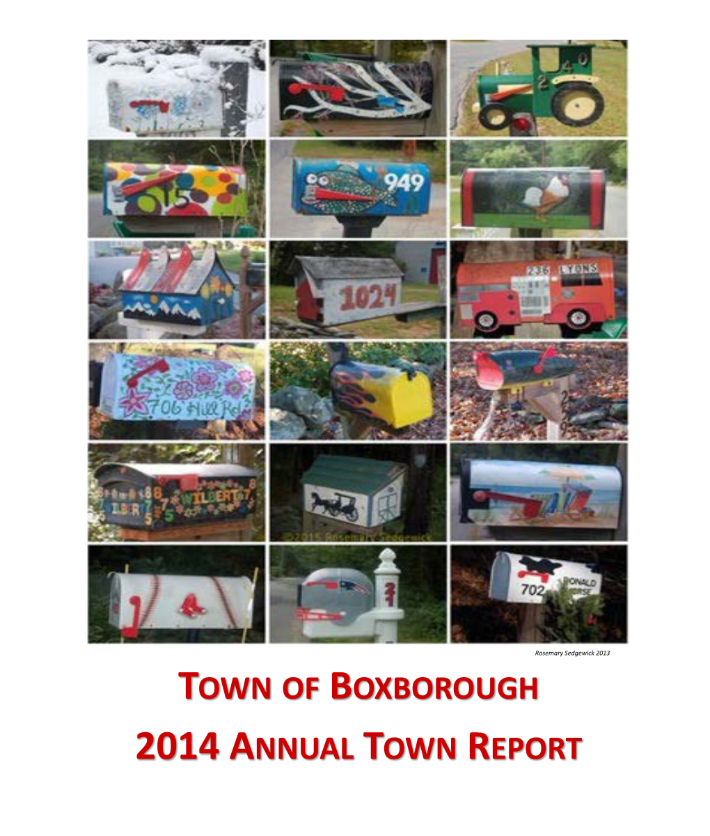 2014 Annual Town Report