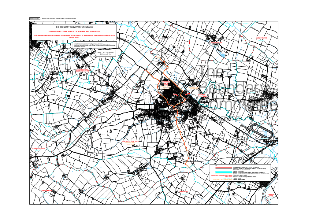 The Boundary Committee for England Further Electoral