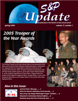 2005 Trooper of the Year Awards