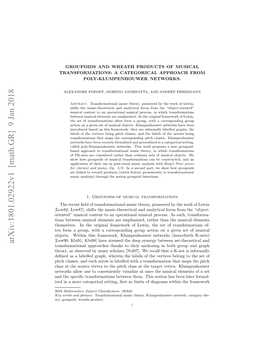 Groupoids and Wreath Products of Musical Transformations: a Categorical Approach from Poly-Klumpenhouwer Networks