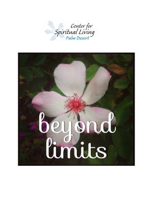 Beyond Limits Student Workbook December 15, 2013 Updated 9-15