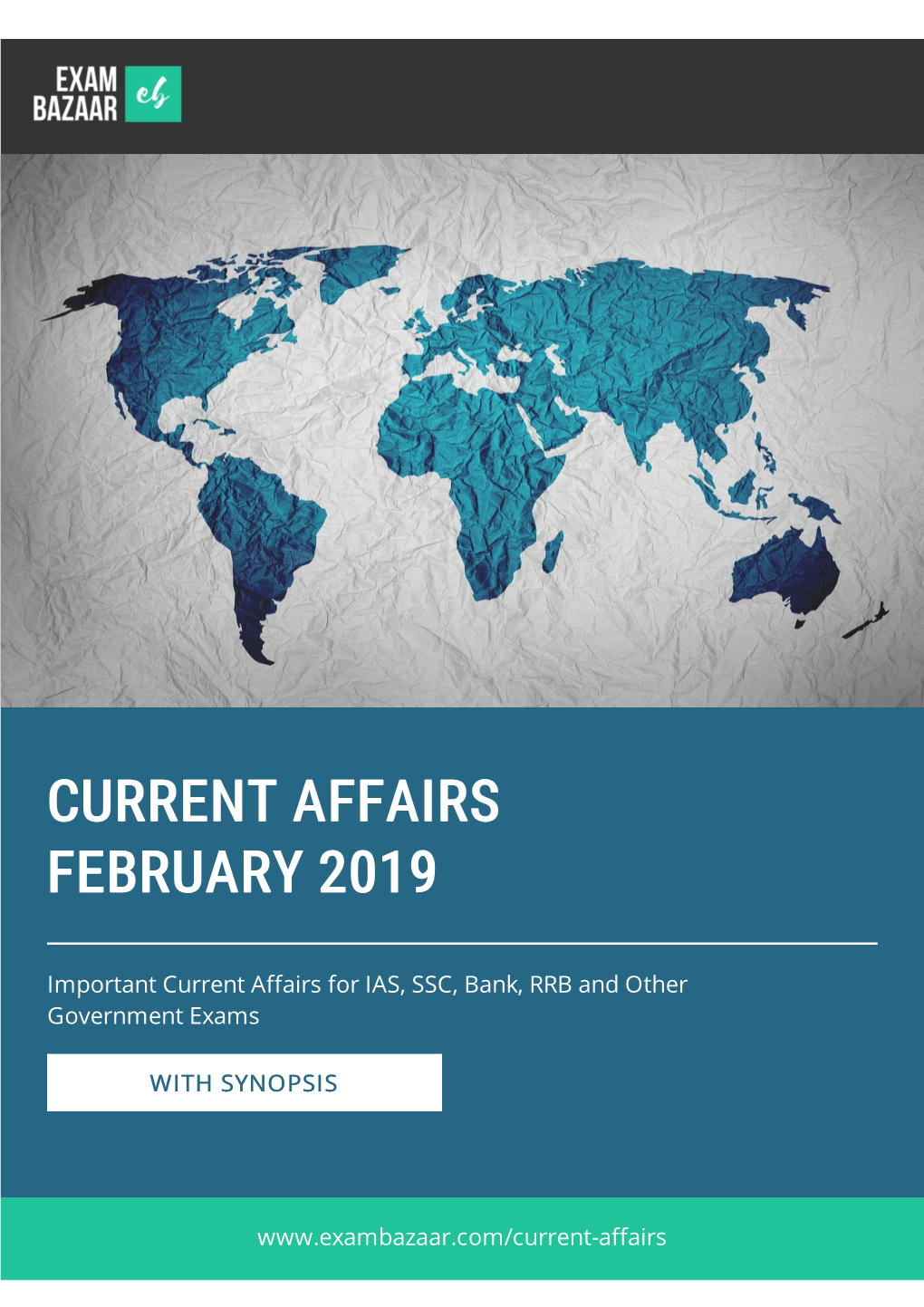Exambazaar Current Affairs Feb 2019