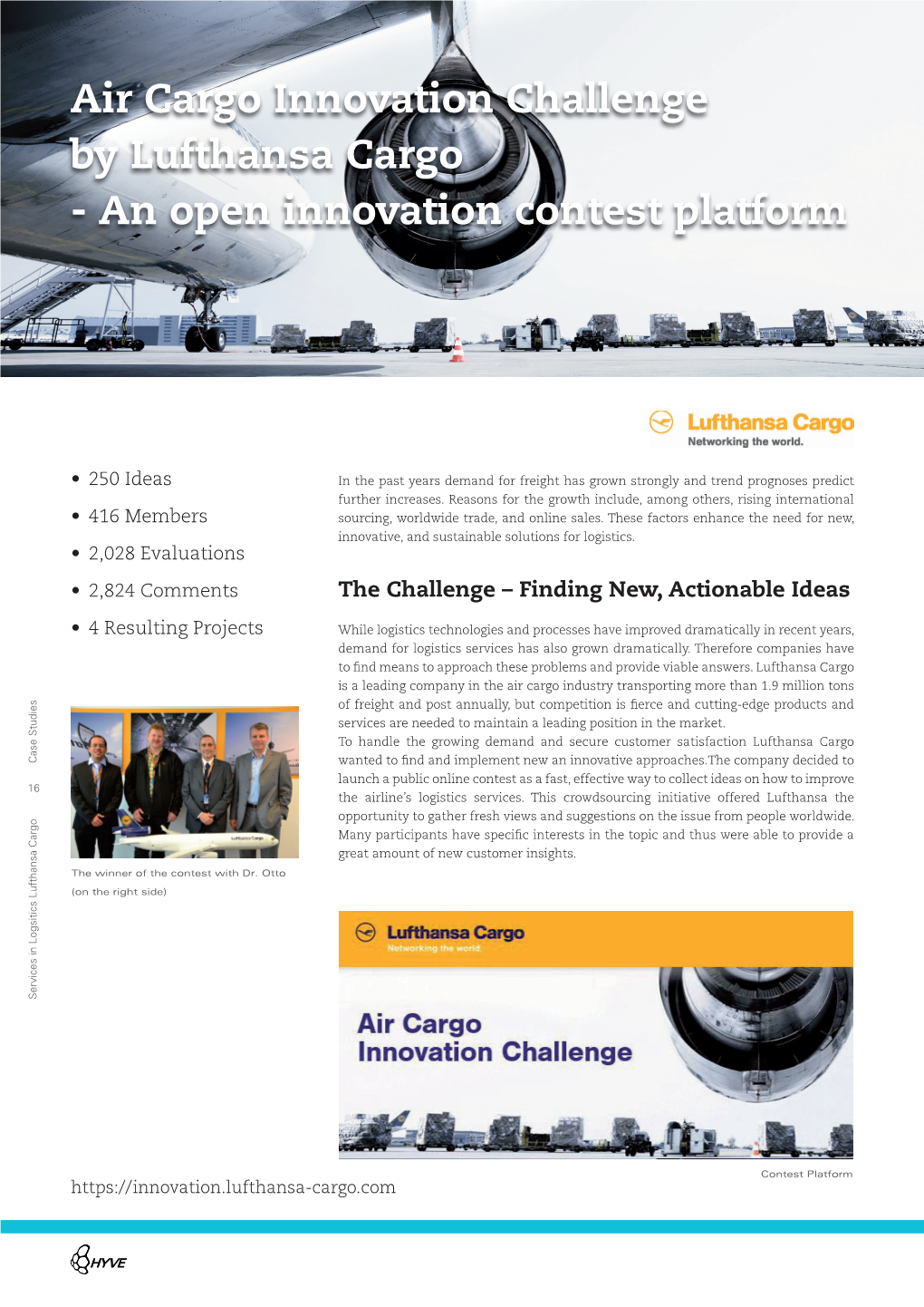 Air Cargo Innovation Challenge by Lufthansa Cargo