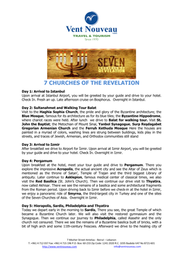 7 Churches of the Revelation