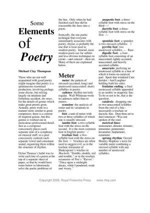 Elements-Of-Poetry.Pdf