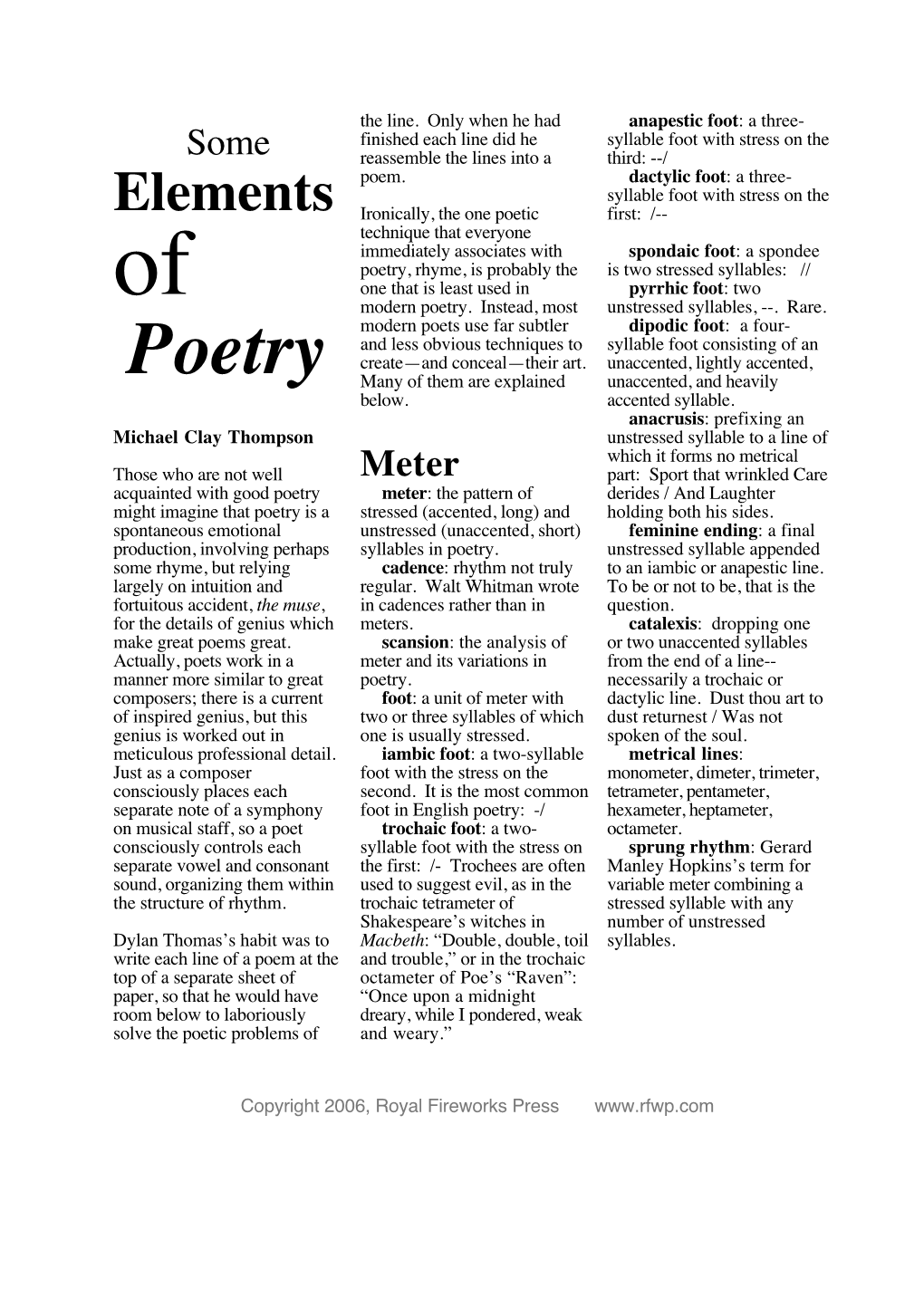 Elements-Of-Poetry.Pdf