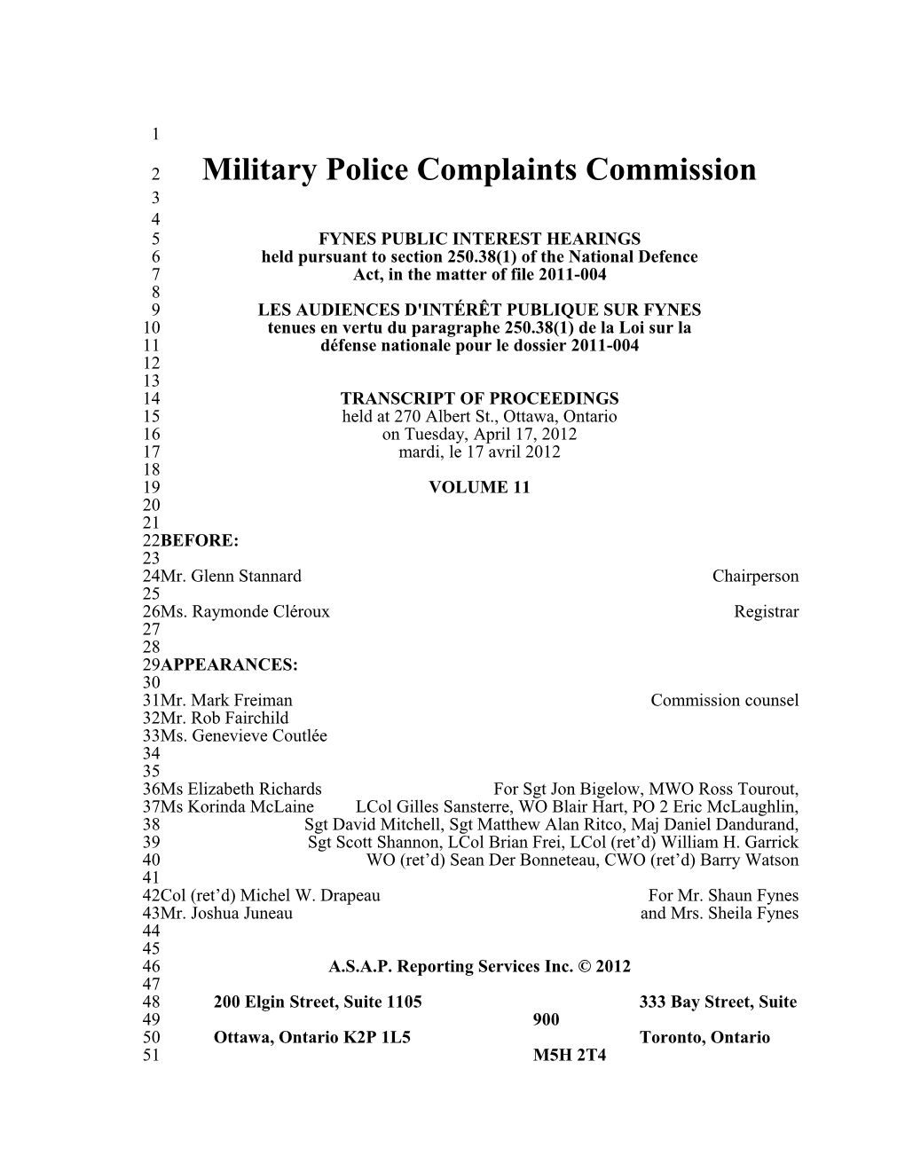 Military Police Complaints Commission s3