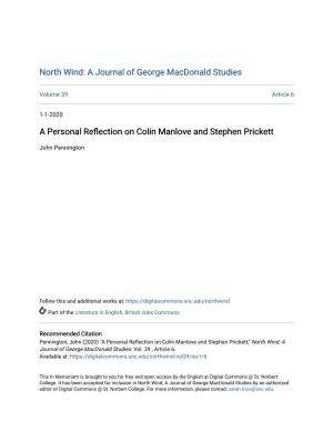 North Wind: a Journal of George Macdonald Studies