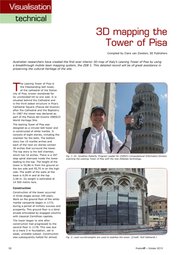 3D Mapping the Tower of Pisa