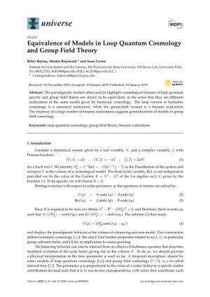 Equivalence of Models in Loop Quantum Cosmology and Group Field Theory