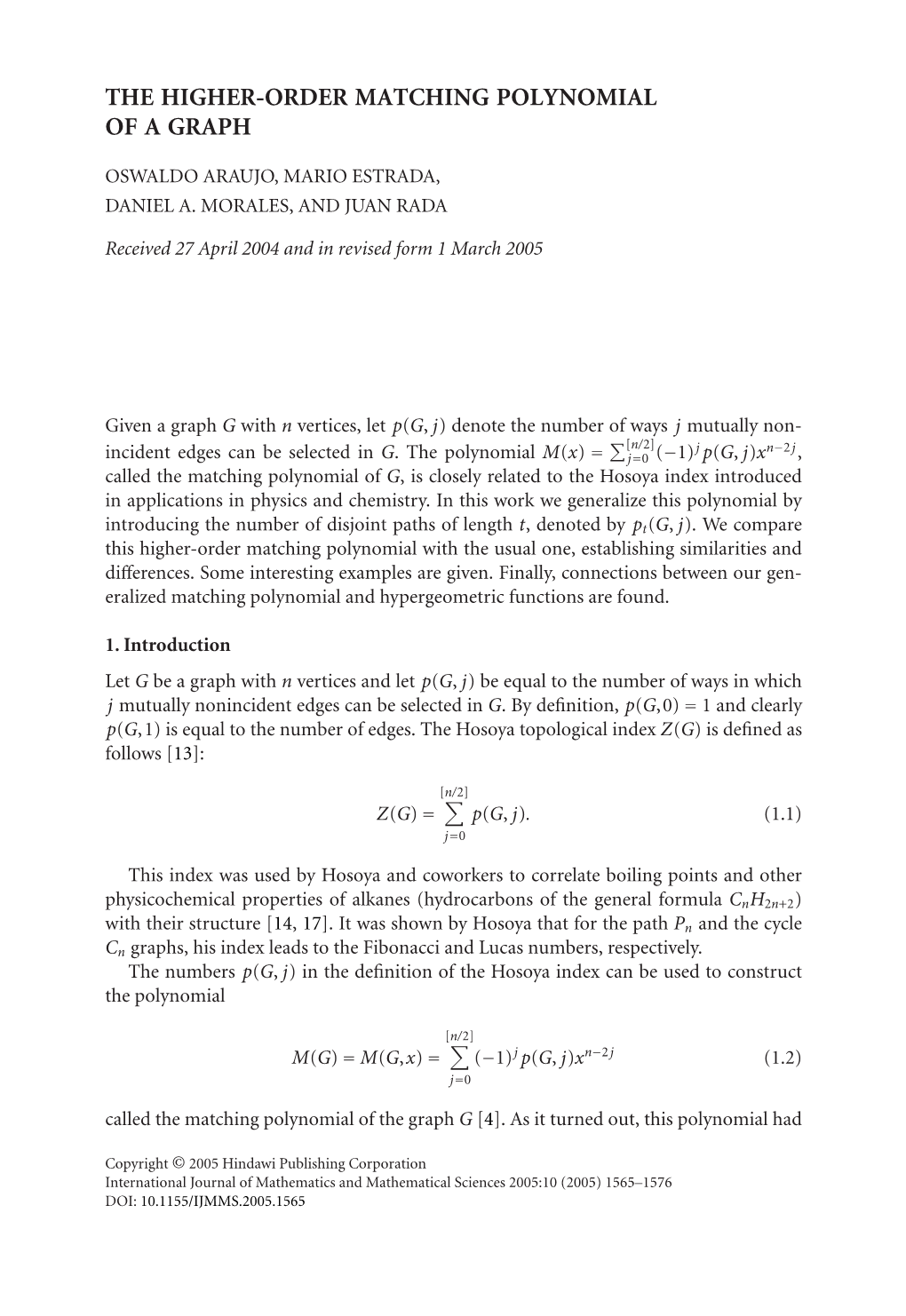 the-higher-order-matching-polynomial-of-a-graph-docslib