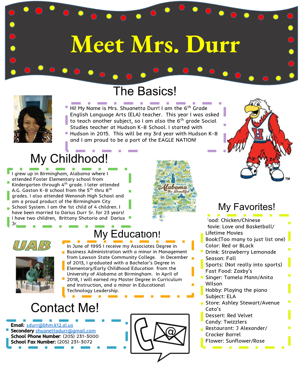 Meet Mrs. Durr