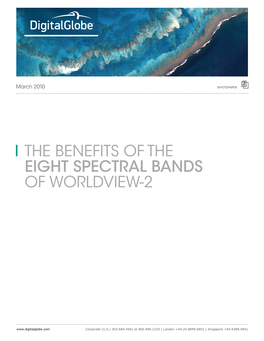 The Benefits of the Eight Spectral Bands of Worldview-2