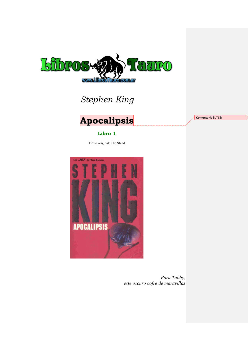 Apocalipsis – Stephen King