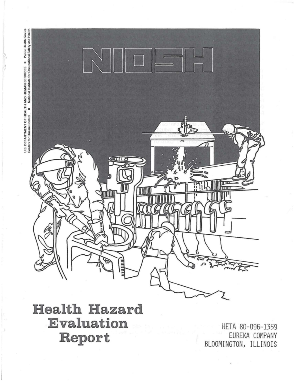 Health Hazard Evaluation Report 80-0096-1359