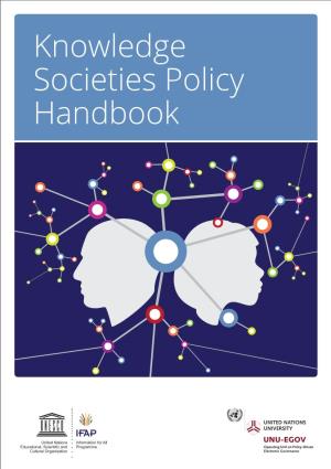 Knowledge Societies Policy Handbook