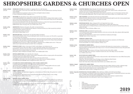 Shropshire Gardens & Churches Open
