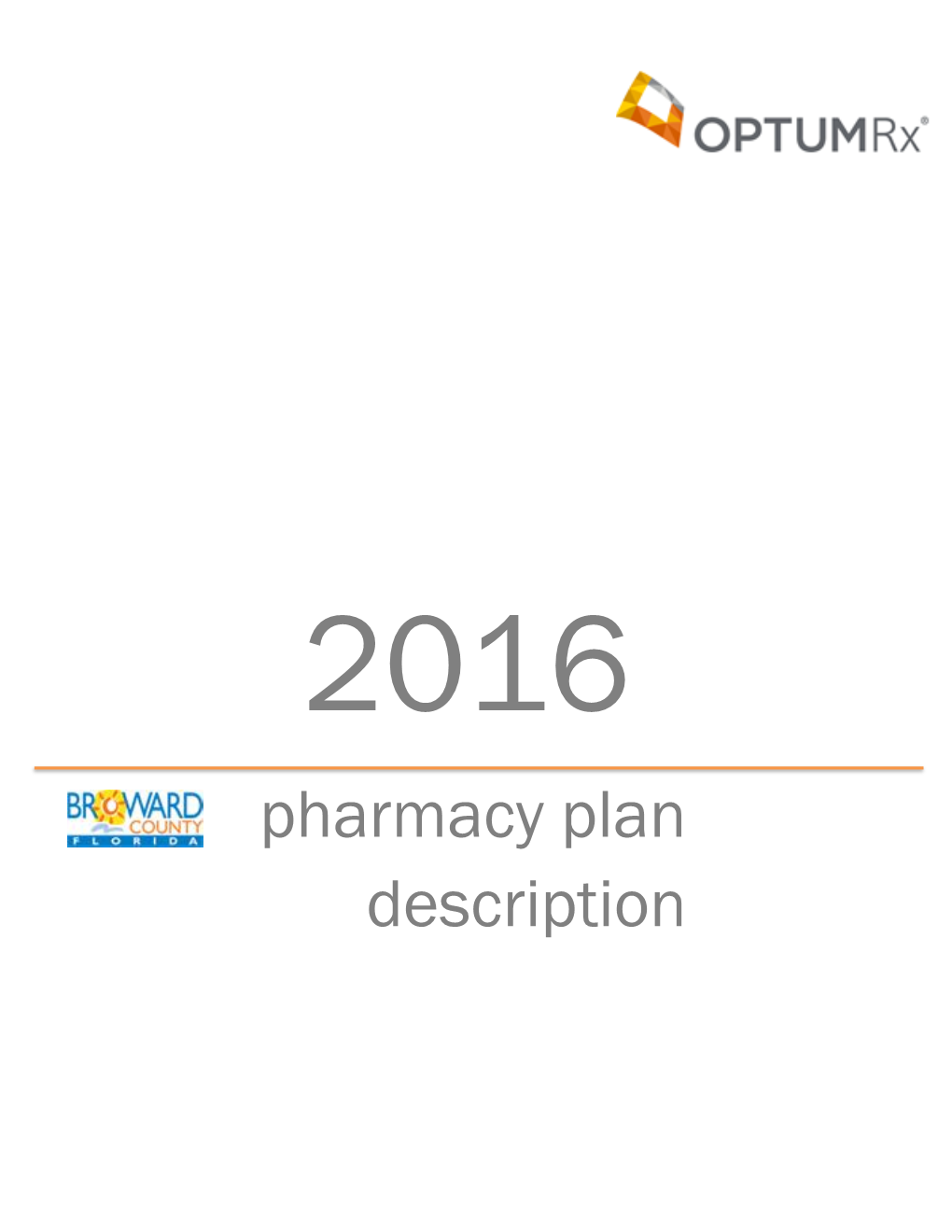 Pharmacy Plan Description