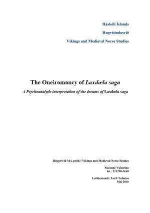 The Oneiromancy of Laxdæla Saga
