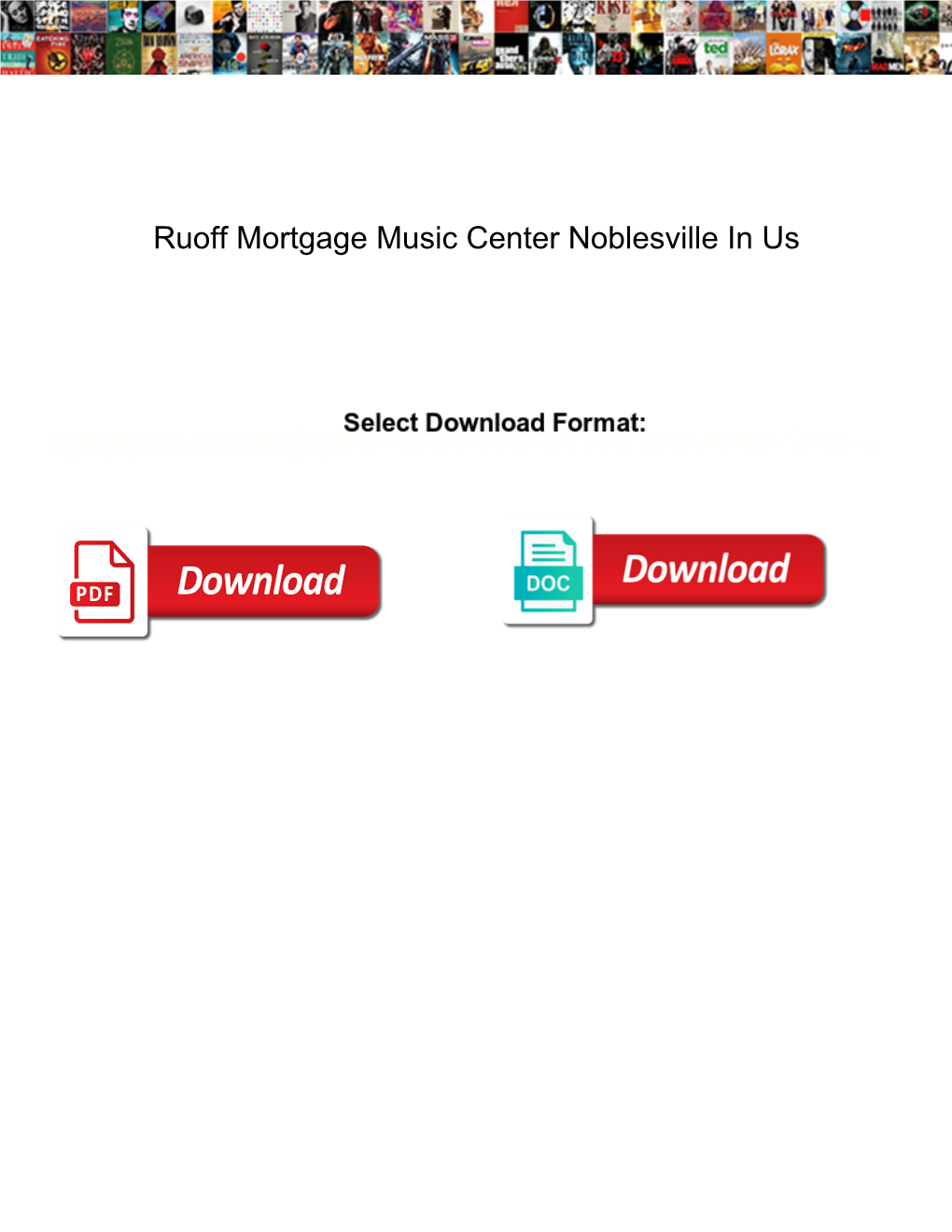 Ruoff Mortgage Music Center Noblesville in Us