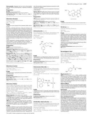 Alum/Aminohippuric Acid 2255 Homoeopathy