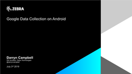 Google Data Collection on Android