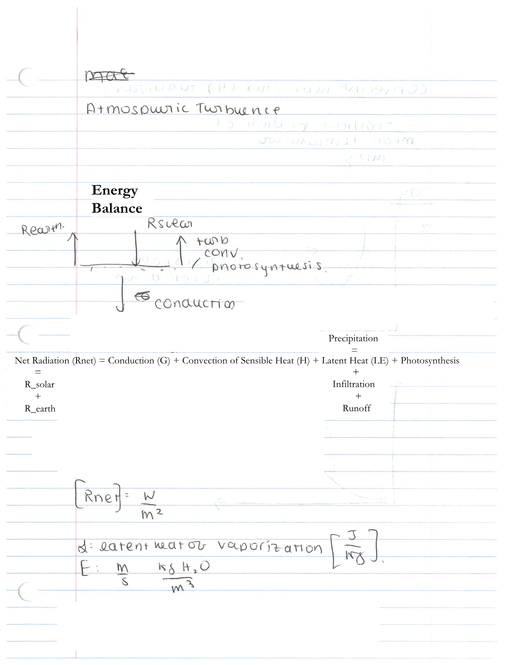 Energy Balance