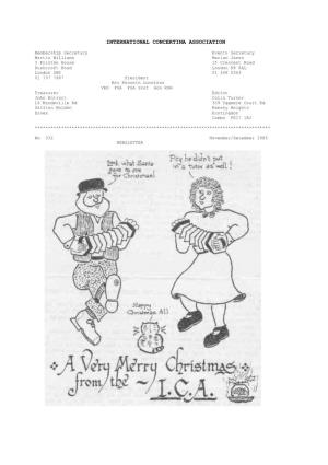 Newsletter 332, November/December 1985