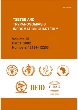 Tsetse and Trypanosomiasis Information Quarterly