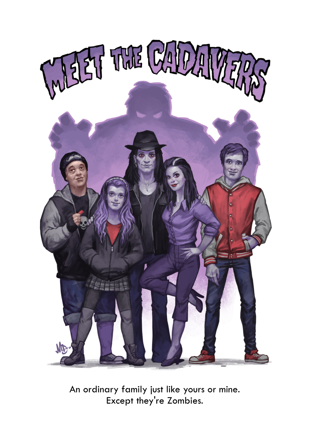 An Ordinary Family Just Like Yours Or Mine. Except They're Zombies. MEET the CADAVERS Is a New, Live-Action Comedy Horror Film Set for Release in 2014