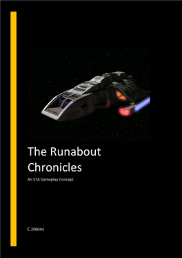 The Runabout Chronicles an STA Gameplay Concept