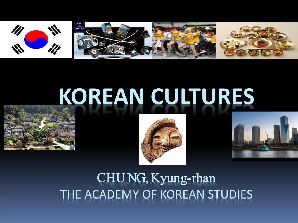 History and Culture of Korea