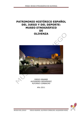 MUSEO ETNOGRÁFICO DE OLIVENZA Copia