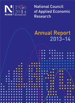 Annual Report 2013–14 National Council of Applied Economic Research
