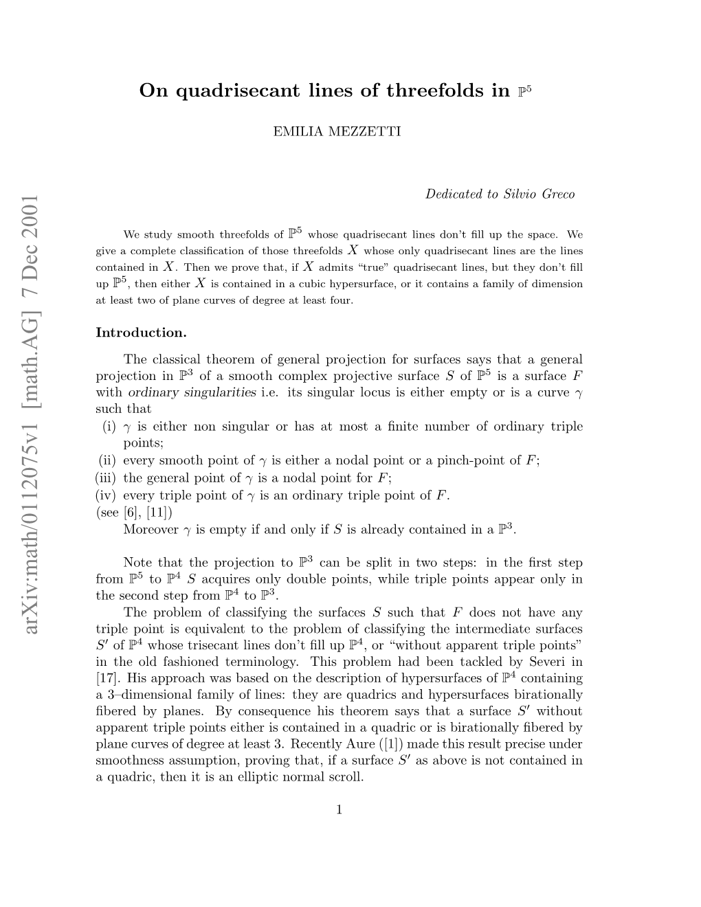 On Quadrisecant Lines of Threefolds in P5