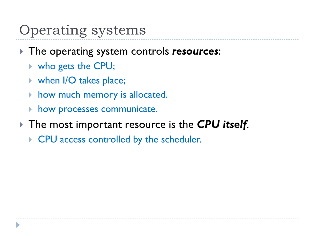 Real-Time Operating Systems