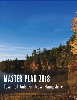 Master Plan 2018 Town of Auburn, New Hampshire