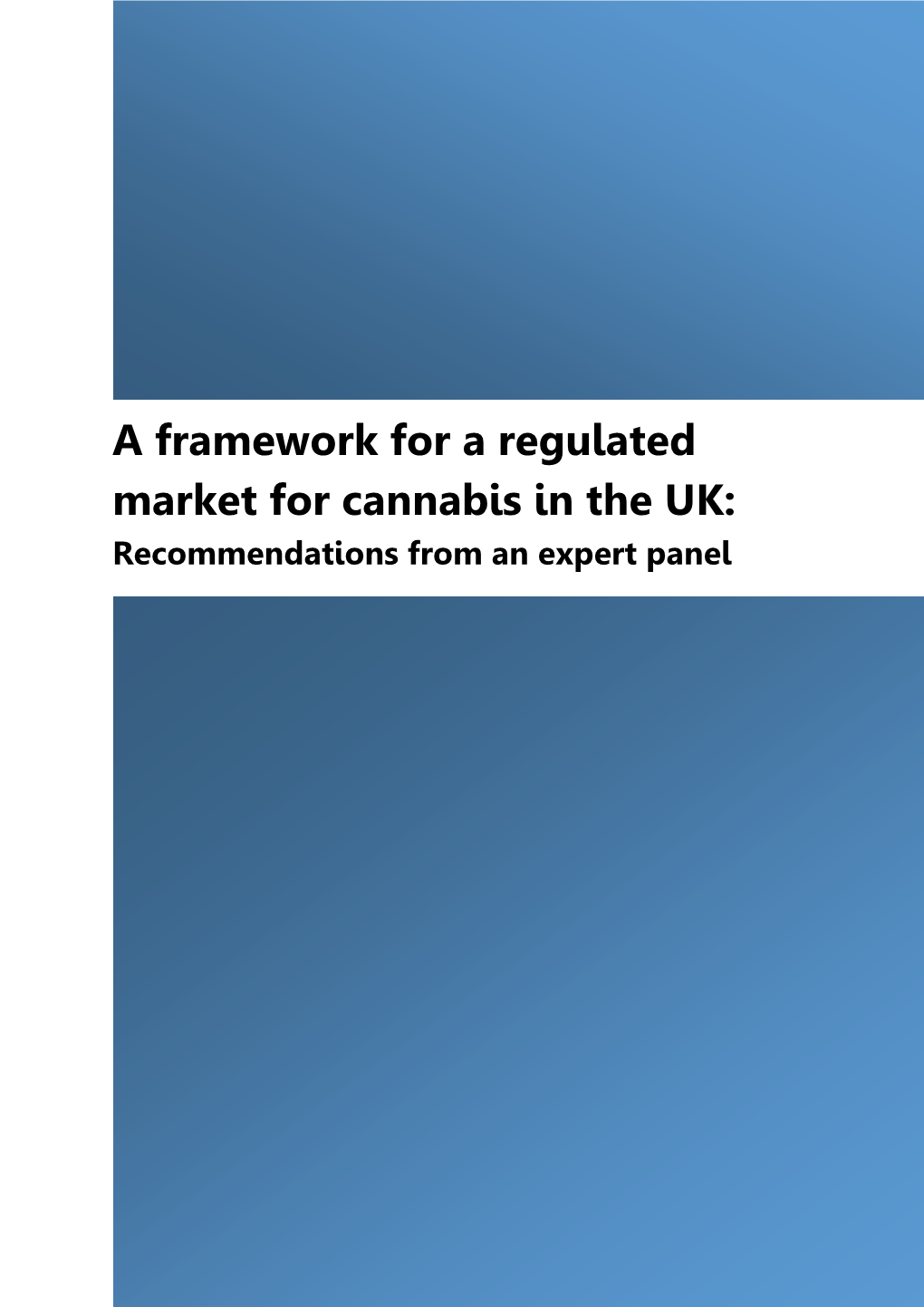 PDF (A Framework for a Regulated Market for Cannabis in The