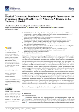 (Southwestern Atlantic): a Review and a Conceptual Model