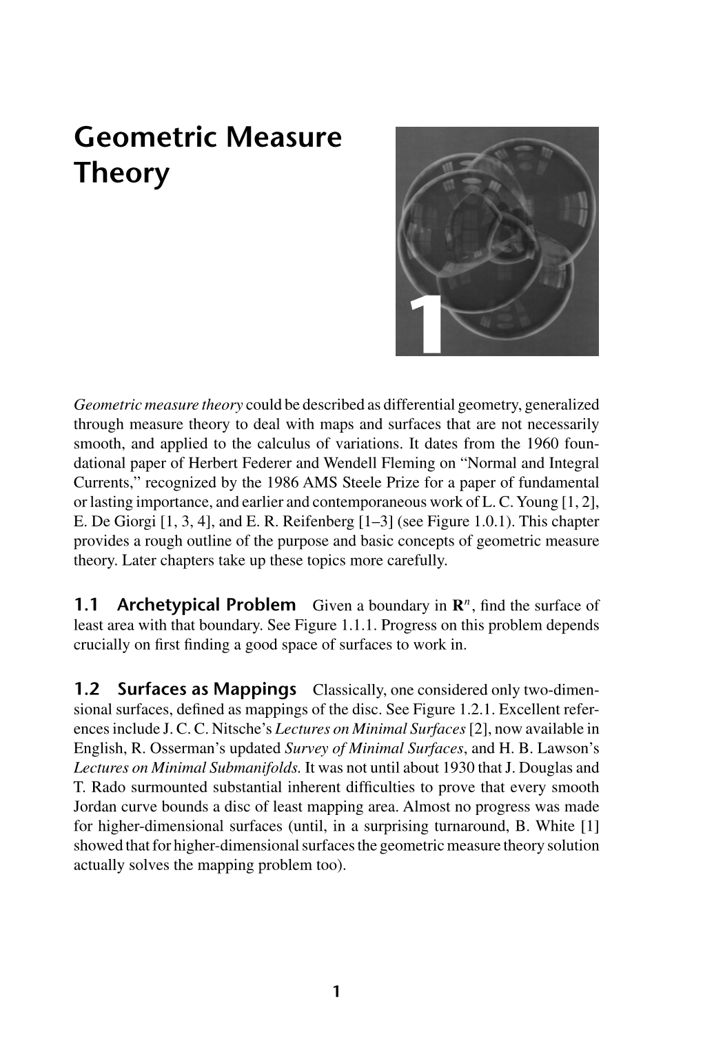 Geometric Measure Theory