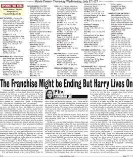 The Franchise Might Be Ending but Harry Lives on “Childhood RIP” Read the Artistically Distressed Styrofoam Snape the Proper Sense of Mysteriousness