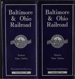 Baltimore & Ohio