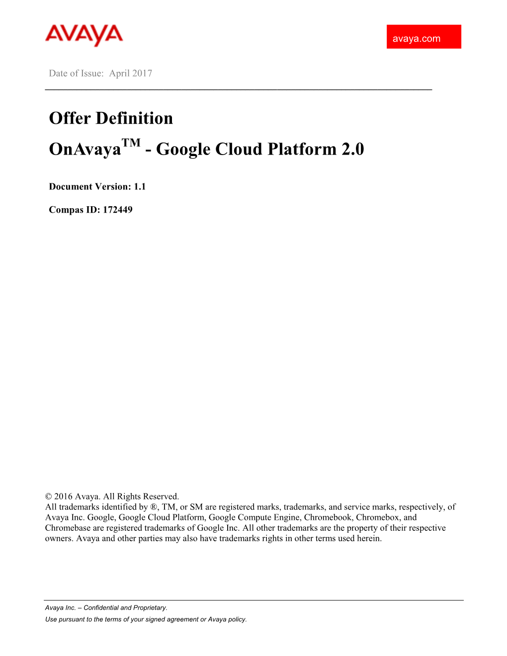 Google Cloud Platform 2.0