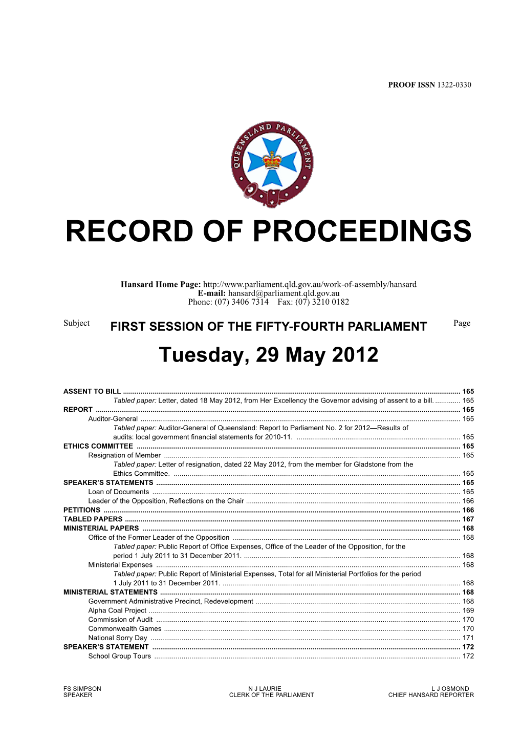 Final Report of the Commission